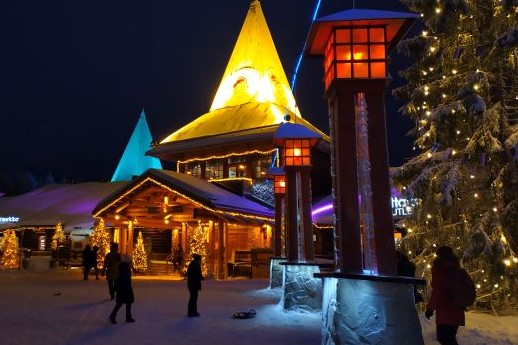 christmas village rovaniemi
