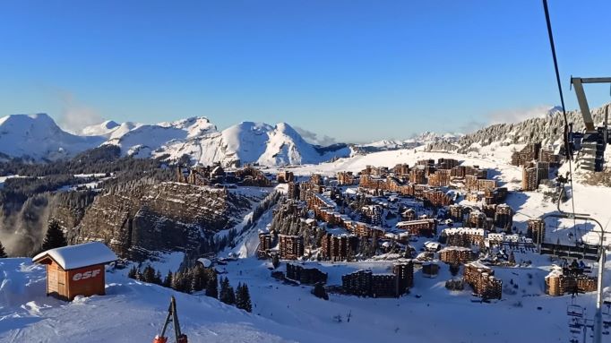 avoriaz view