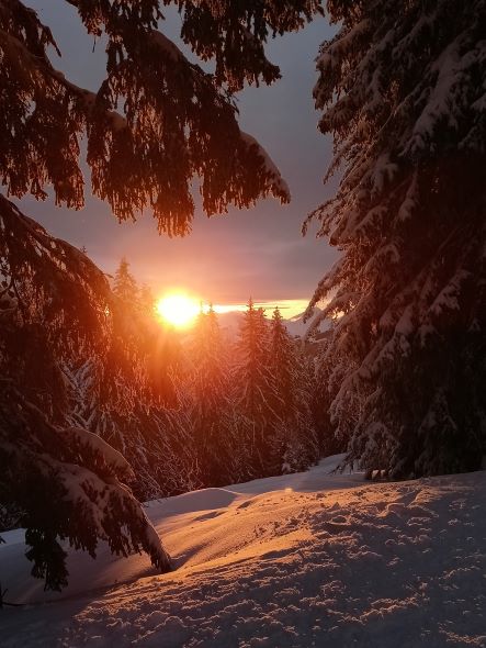 avoriaz sunset