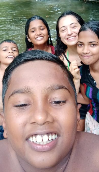 kids selfie