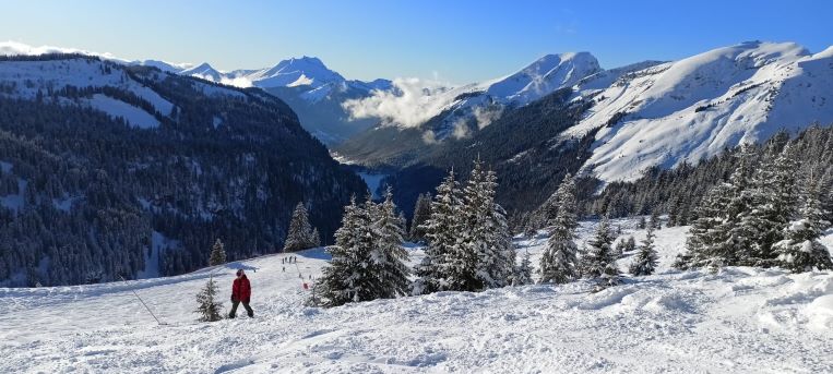 chatel skiing