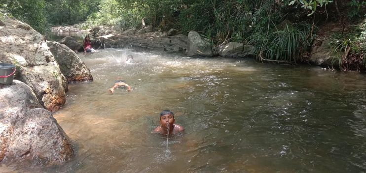 river swim