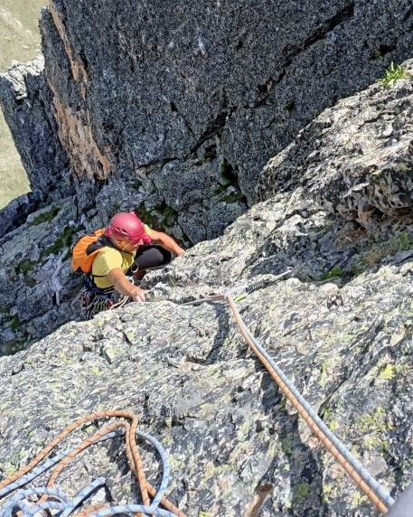 double rope climbing