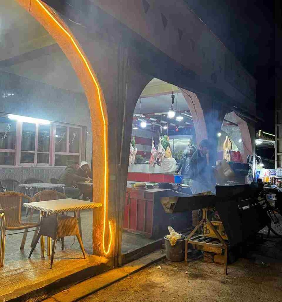 bus stop morocco